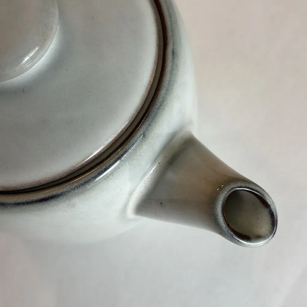 IKEA Gladelig Gray Teapot Stoneware